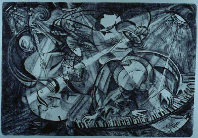 Piano Trio Litho